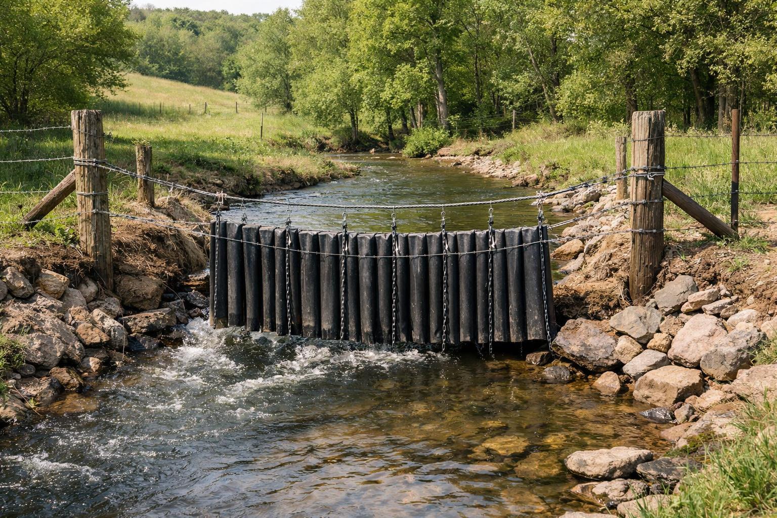 How to Build a Cattle Water Gap That Actually Holds