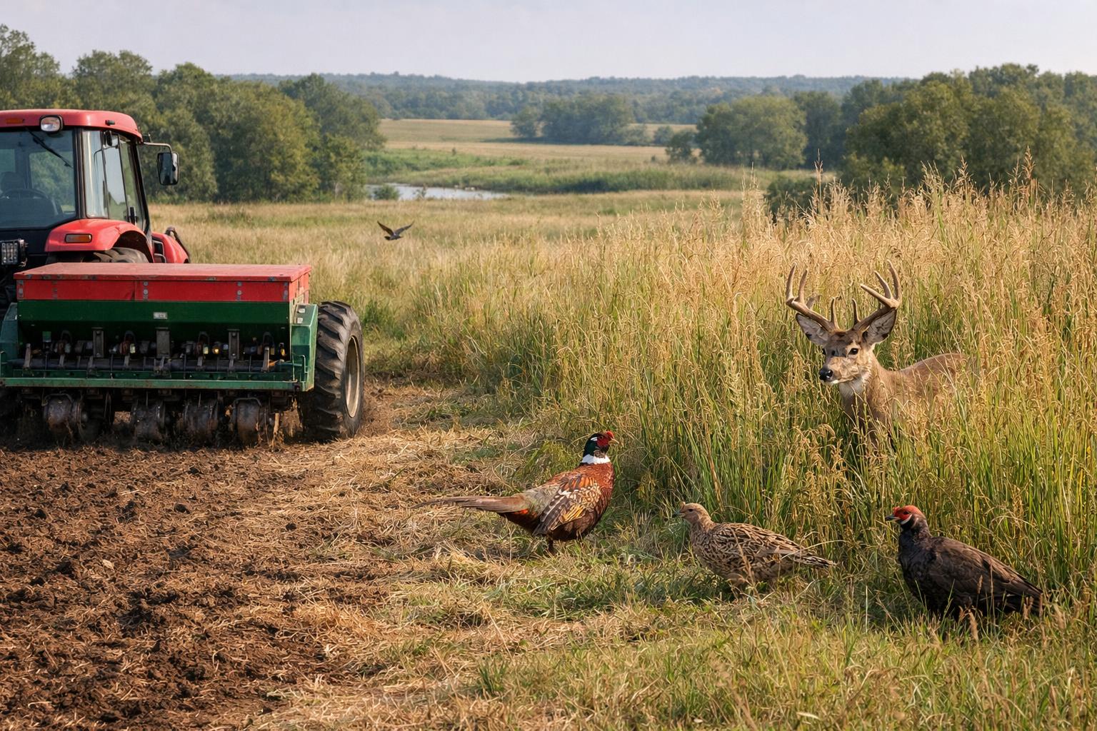 How to Establish Native Warm-Season Grasses for Wildlife Cover