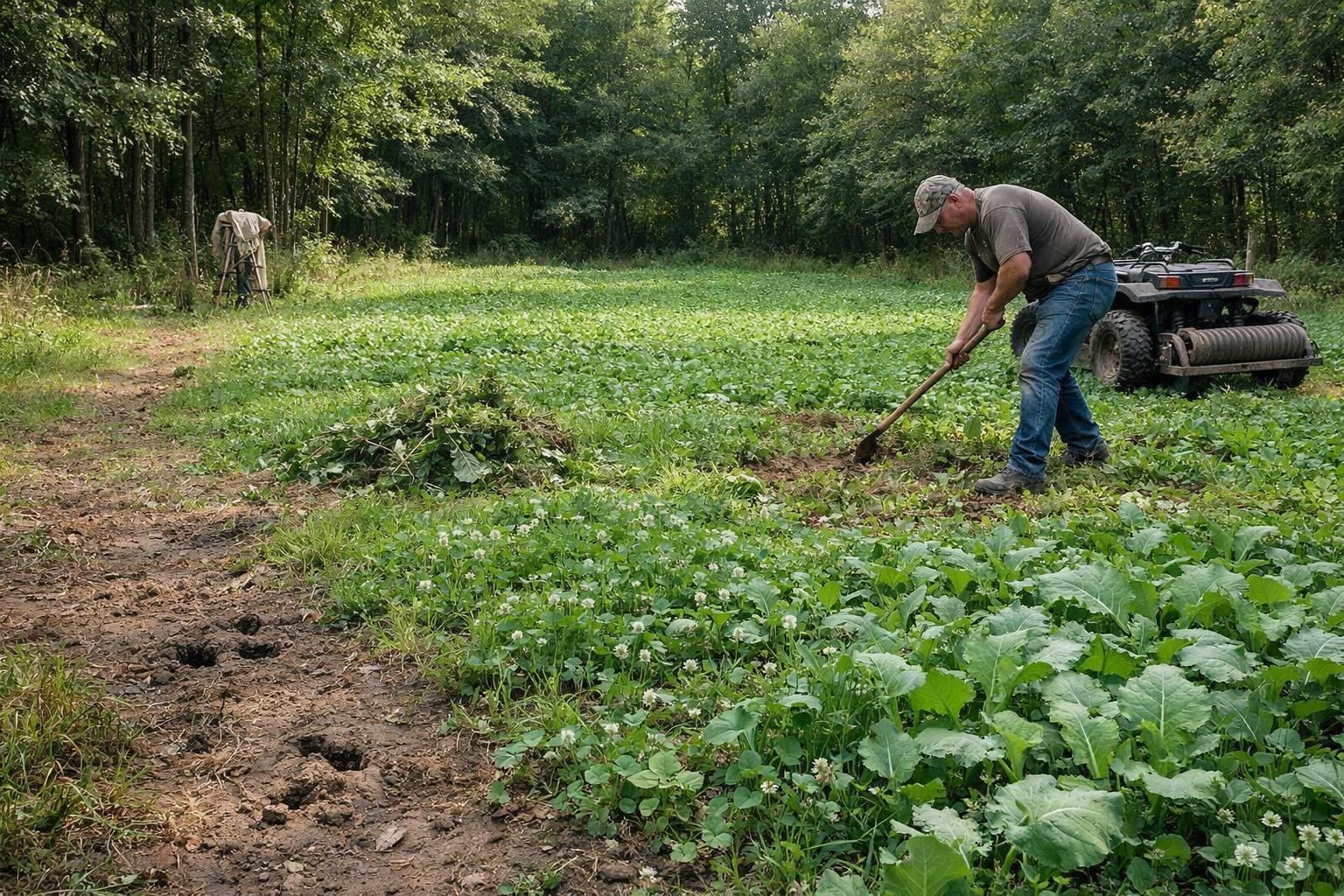 Managing Weeds in Small Food Plots Without Herbicides