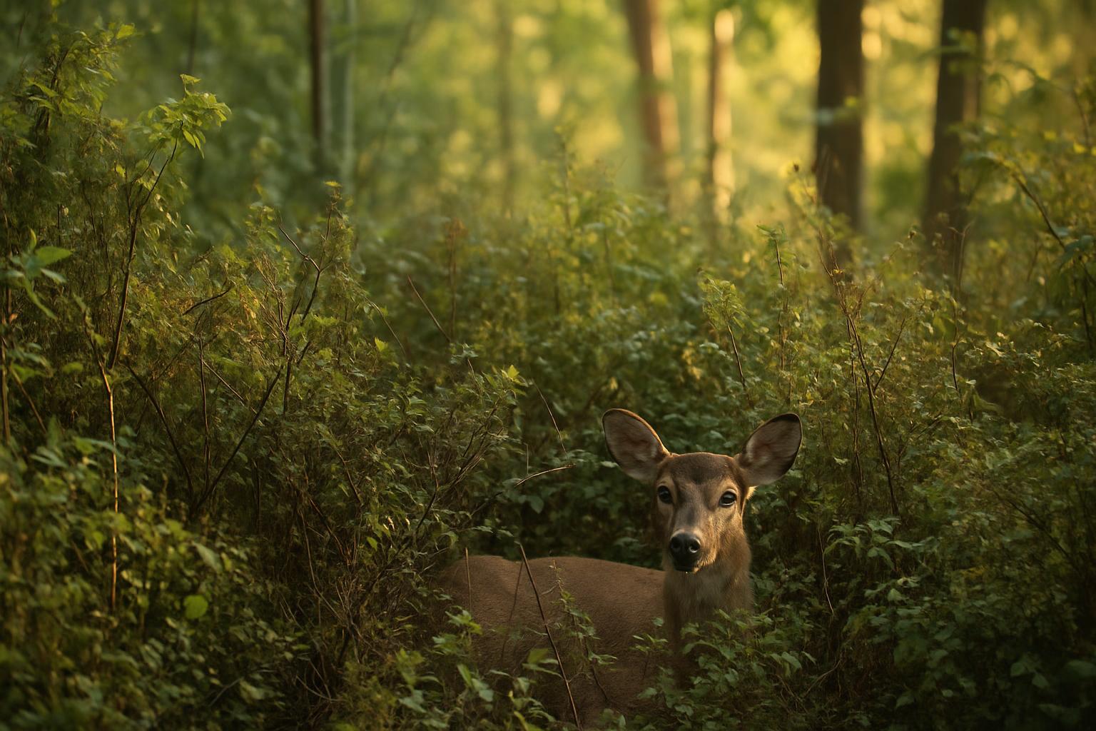 How to Improve Deer Bedding Cover on Small Acreage