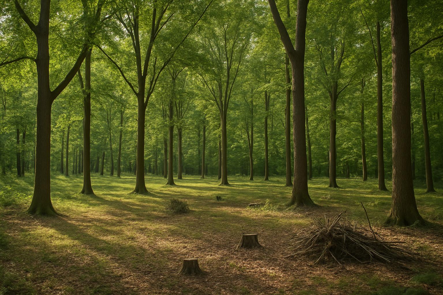 Managing an Overgrown Woodlot on Rural Property